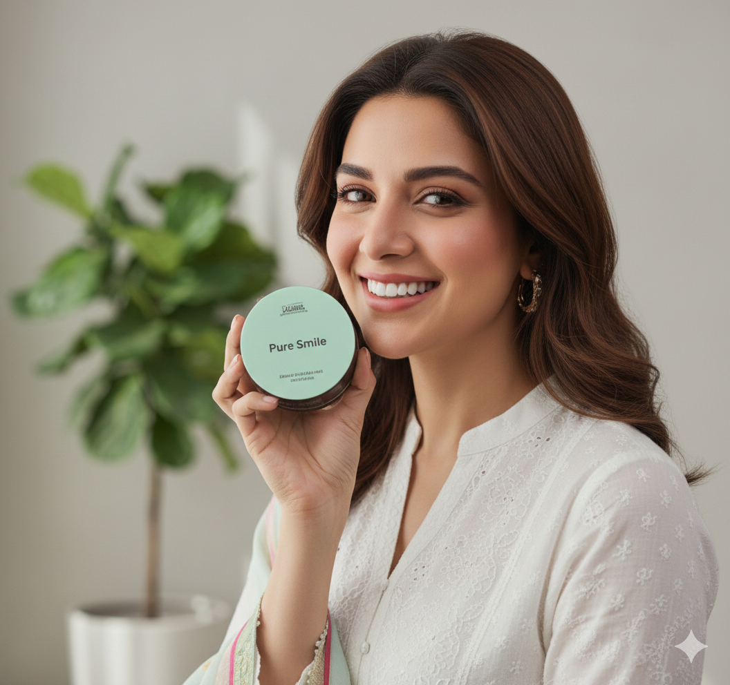 Pure Smile Herbal Whitening Teeth Powder